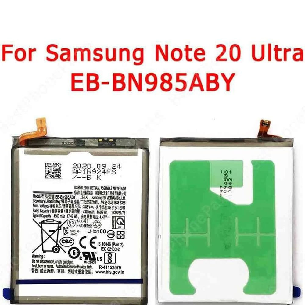 BATERIA SAMSUNG NOTE 20 ULTRA TORIGINAL-SM NUEVO