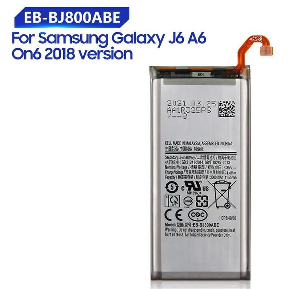 BATERIA SAMSUNG A6 - J6 2018 TORIGINAL-SM NUEVO