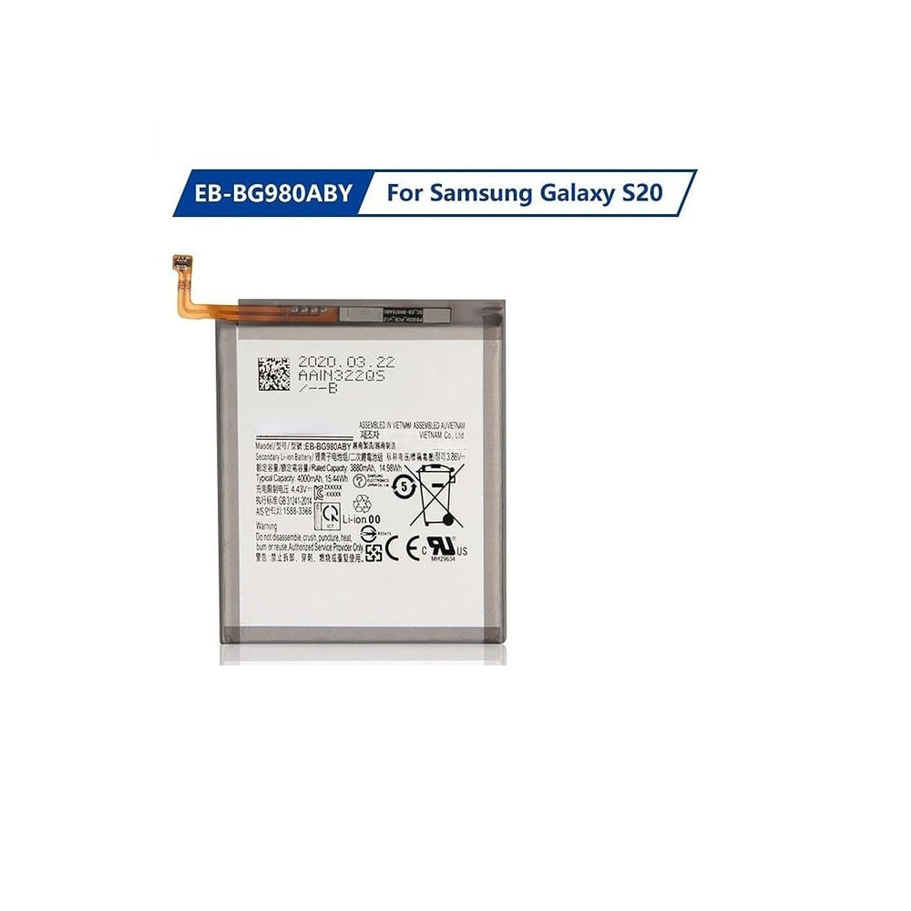 BATERIA SAMSUNG S20 TORIGINAL-SM NUEVO