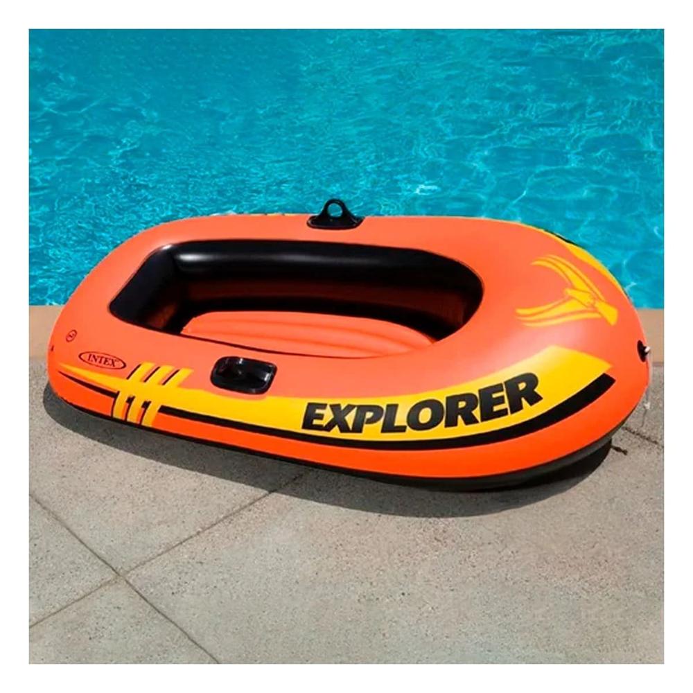 Balsa Inflable Explorer 100 para Diversion Acuatica Familiar al Aire ...