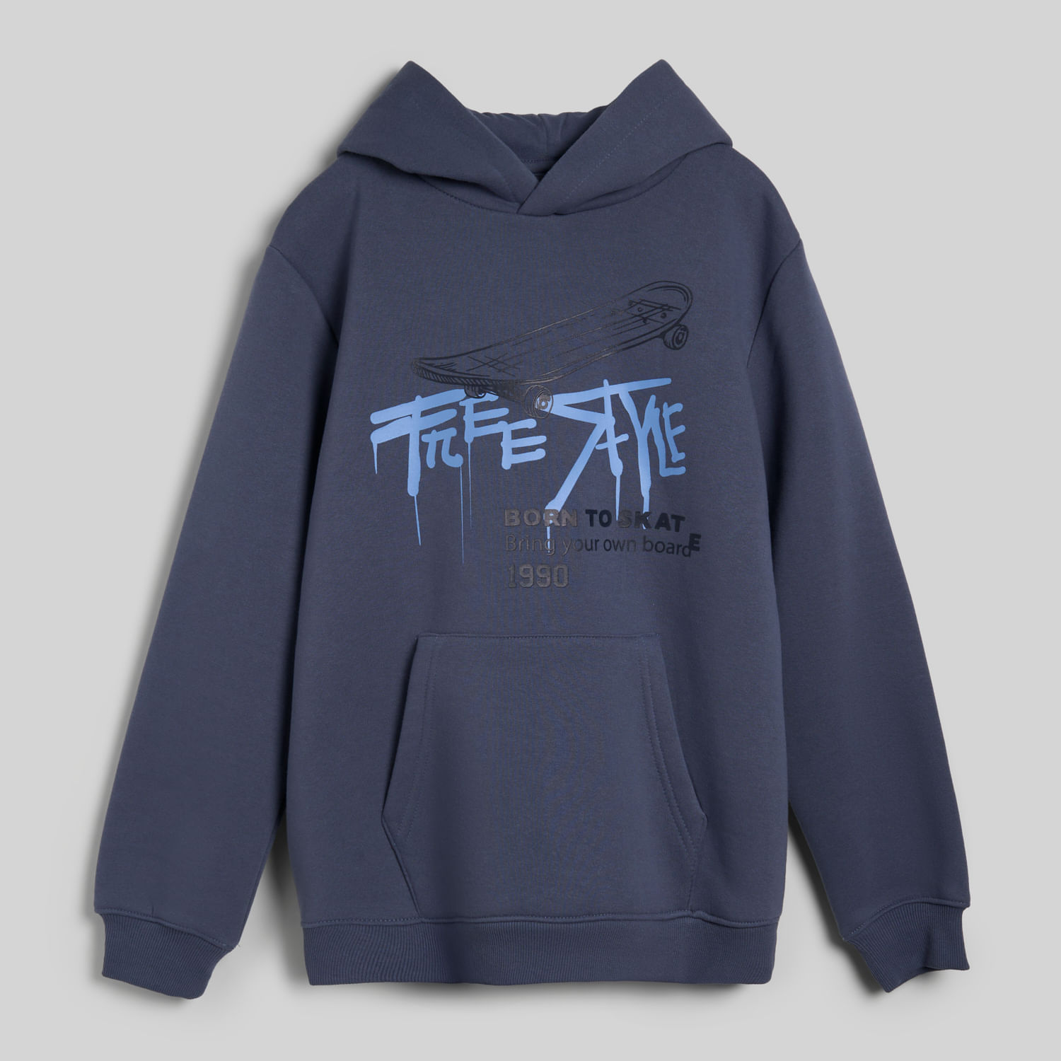 Polera Para Teen Niño Fl Bas Print Aereal