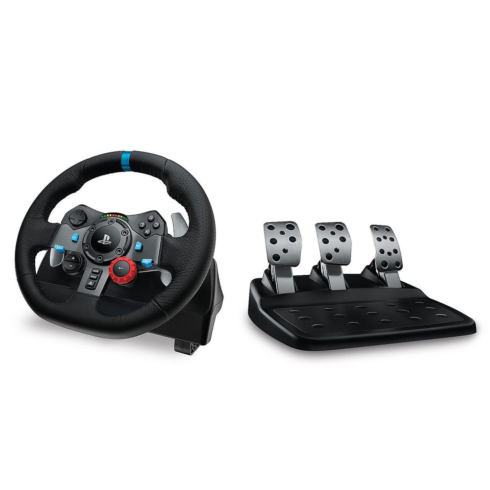 Logitech Timon con Pedal G29 Driving Force Ps3 Ps4 Negro