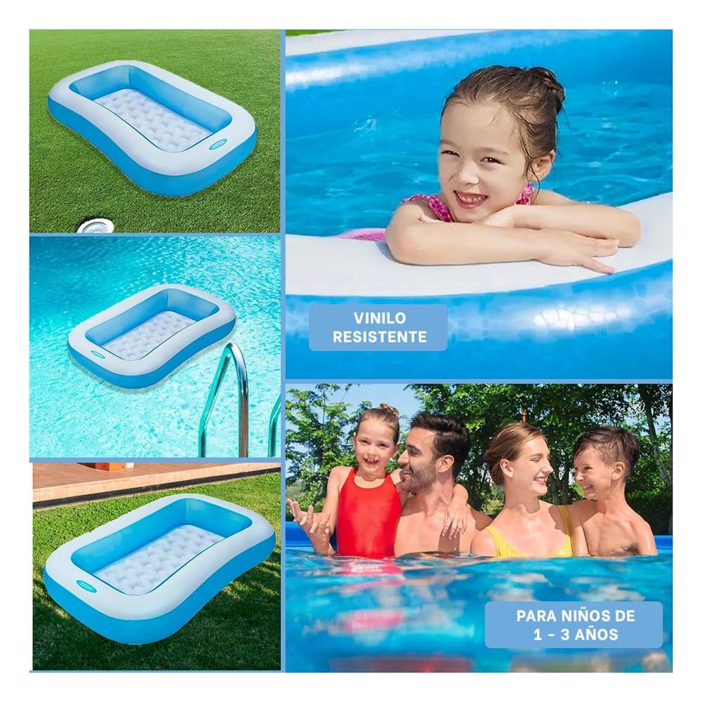Piscina Rectangular Moderna 168x100x28 cm para Exterior Plus Y+Post It Piscina Rectangular Moderna 168x100x28 cm para Exterior Plus Y+Post It