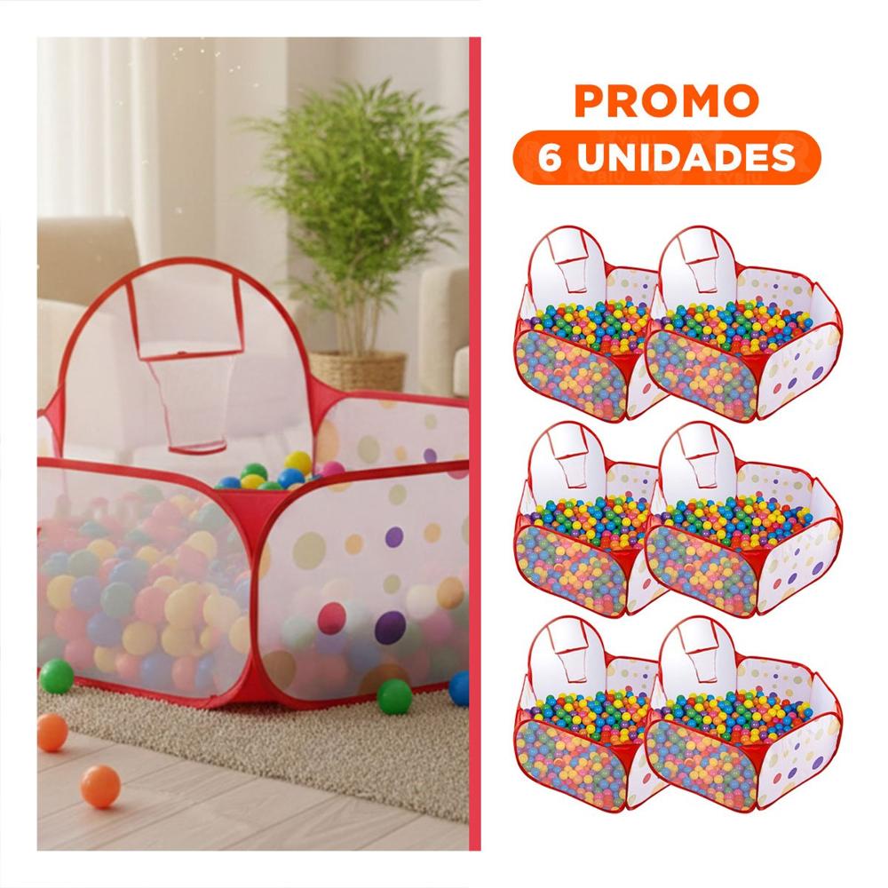 Pack6 Parque de Pelotas para Casa y Hogar con Diseno Festivo y Juego en Casa Pack6 Parque de Pelotas para Casa y Hogar con Diseno Festivo y Juego en Casa