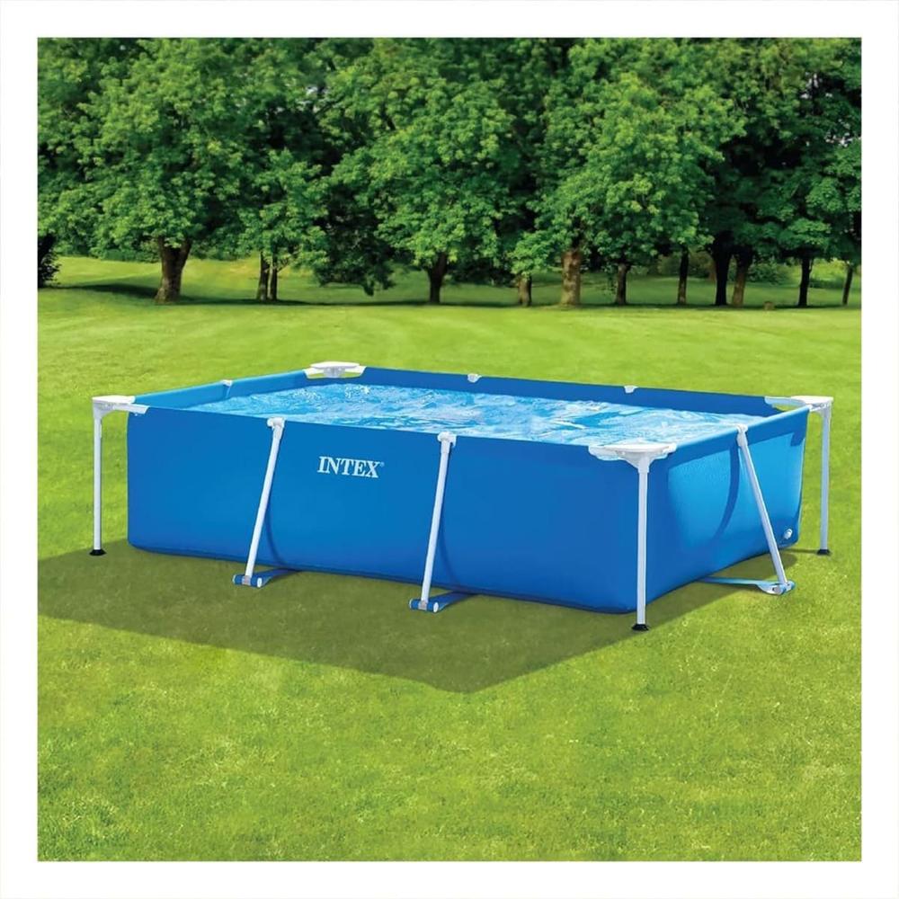 Piscina Rectangular Parante Grande 300x200x75cm para Uso Familiar Y+Ligas Regalo Piscina Rectangular Parante Grande 300x200x75cm para Uso Familiar Y+Ligas Regalo