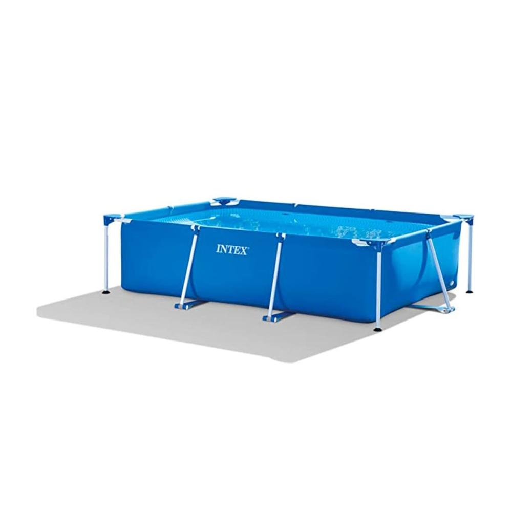 Piscina Rectangular Parante Amplia 220x150x60 cm para Patio Exterior Y+Papel Regalo Piscina Rectangular Parante Amplia 220x150x60 cm para Patio Exterior Y+Papel Regalo