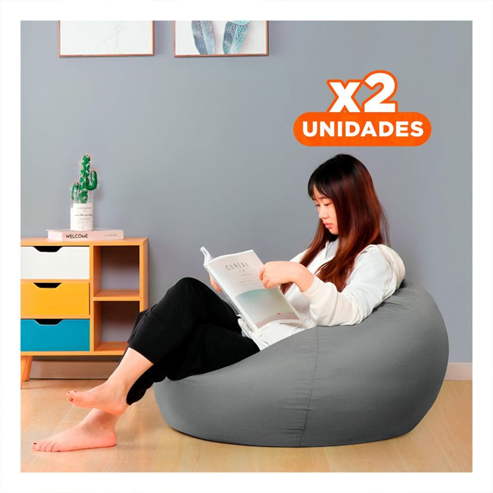 Pack2 Mueble Multifuncional Inflable para Diversion y Comodidad Y+Regalo Sticker Pack2 Mueble Multifuncional Inflable para Diversion y Comodidad Y+Regalo Sticker