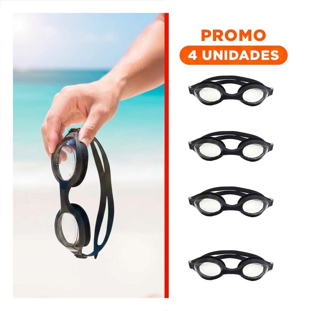 Pack4 Elemento Acuatico Gravital con Lentes de Natacion para Mar Y+Regalo Sticker Pack4 Elemento Acuatico Gravital con Lentes de Natacion para Mar Y+Regalo Sticker