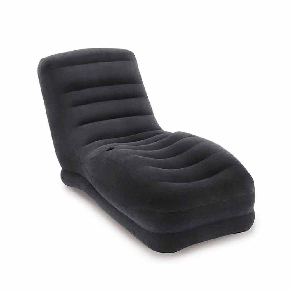 Sillon Inflable Negro para Casa Practico y Comodo para Uso Diario Y+Papel Regalo Sillon Inflable Negro para Casa Practico y Comodo para Uso Diario Y+Papel Regalo