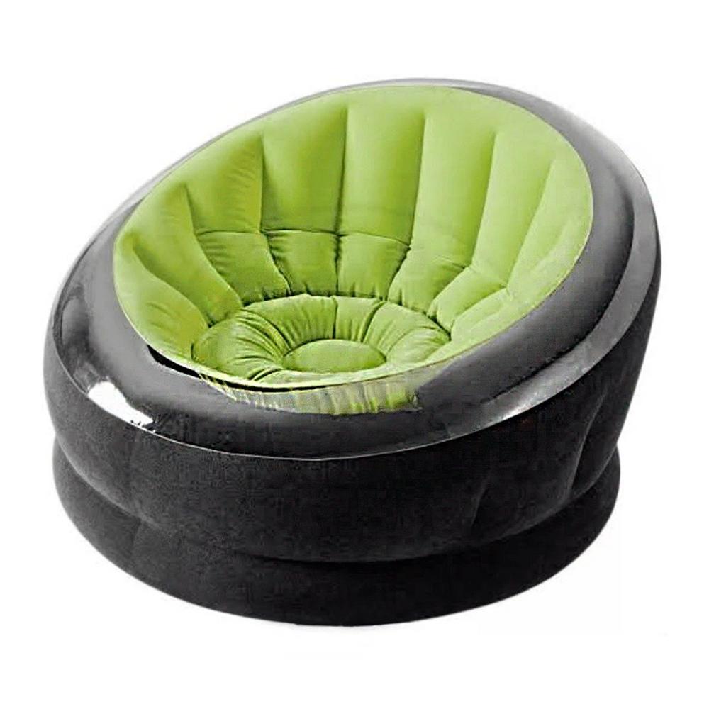 Pack2 Sillon de Aire Verde para Descanso Personal Y+Regalo Sticker