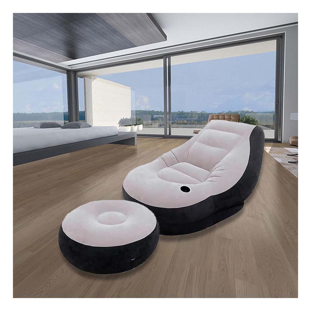 Lounge Inflable con Poof para Casa Sala y Espacios de Descanso Y+Post It Lounge Inflable con Poof para Casa Sala y Espacios de Descanso Y+Post It
