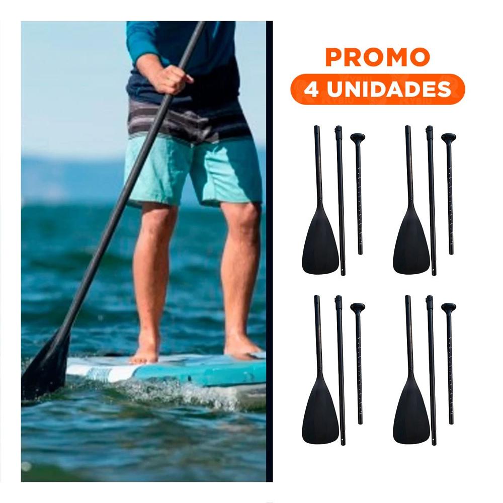 Pack4 Articulo nautico para Paddle de Aluminio de Uso Practico Y+Papel Regalo
