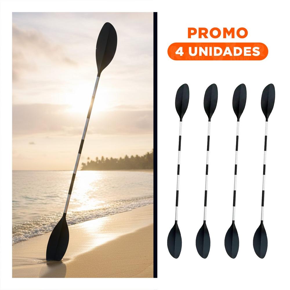 Pack4 Remo Para Kayak con Diseno Resistente y Facil Uso en el Agua Y+Regalo Sticker