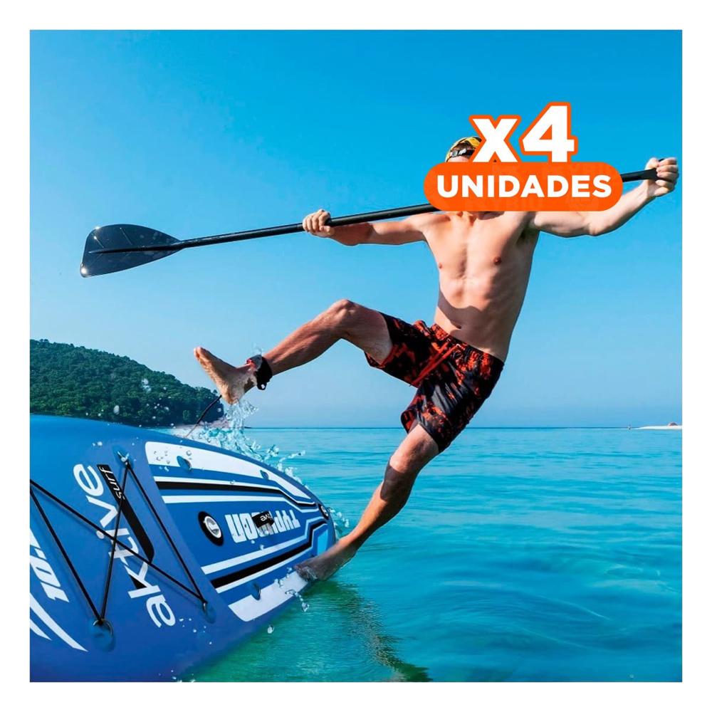Pack4 Complemento deportivo para Paddle de Aluminio para Rutinas en Agua Y+Regalo Sticker
