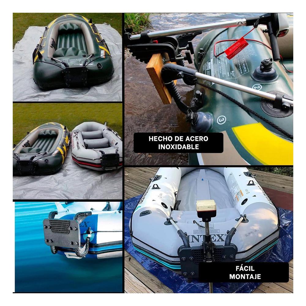 Conjunto de Montaje Motor para Bote con Accesorios Completos y Seguro Y+Post It