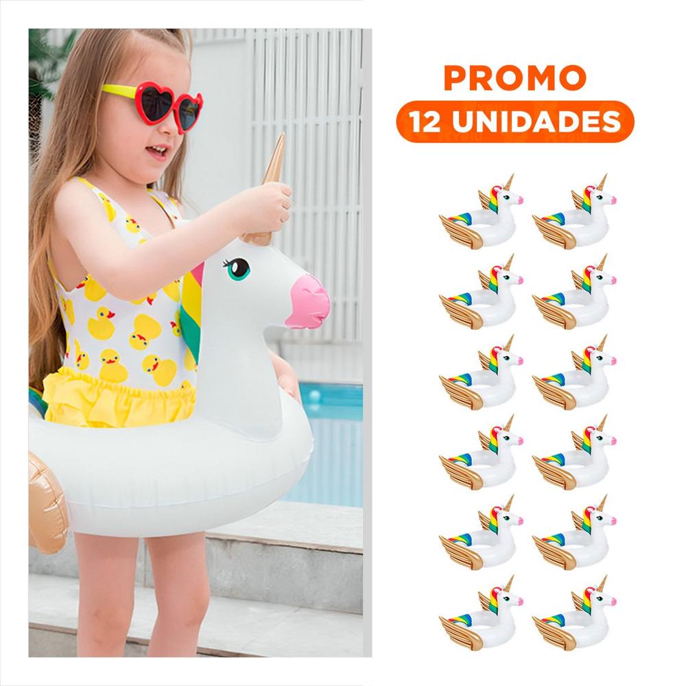 Pack12 ElementoDecorativo Blanco con Alas Doradas Decoracion para Hogar Y+Regalo Sticker