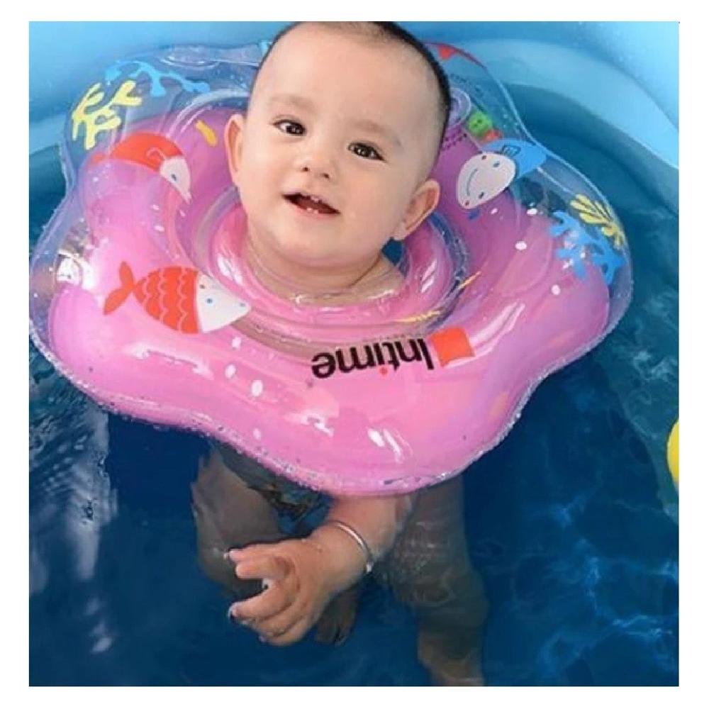Flotador Infantil de Cuello Rosado de 66 x 44 cm para Piscina Familiar Y+Post It