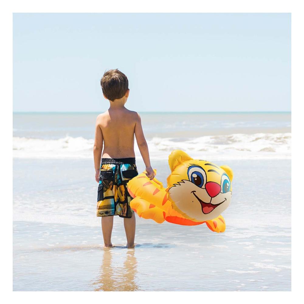 Flotador de Agua con Diseno de Tigre y Asa para Bebe para Piscina Familiar Y+Post It