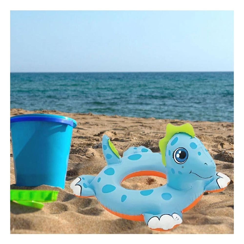 Inflable de Piscina con Forma de Caballo de Mar para Bebe para Diversion