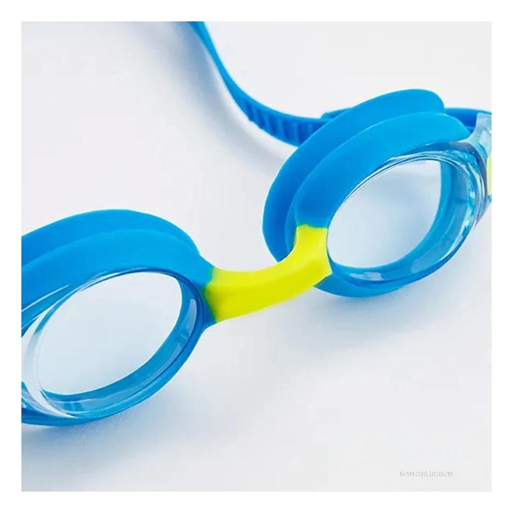 Lentes Acuaticos Celeste y Amarillo para Ninos Uso en Natacion Y+Post It