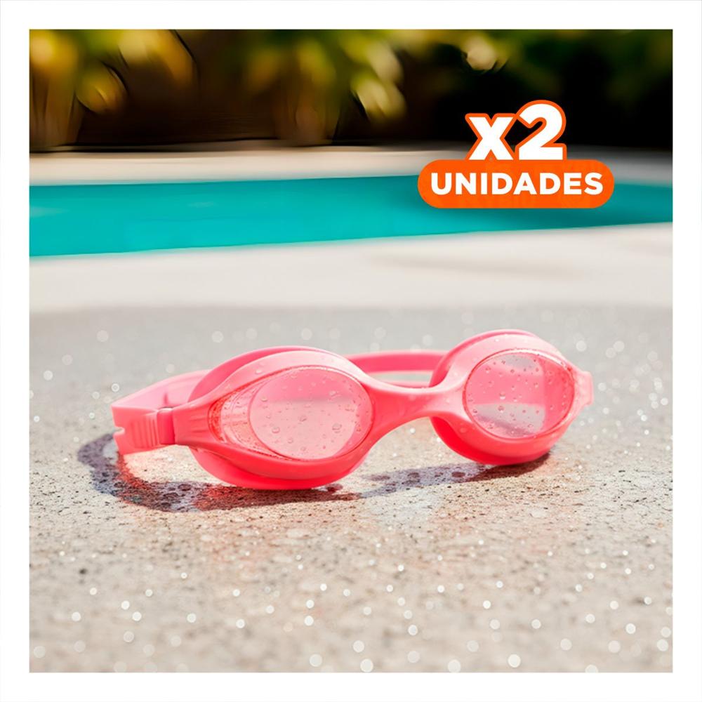 Pack2 Visor Rosado para Ninos con Ajuste Comodo en el Agua Y+Papel Regalo