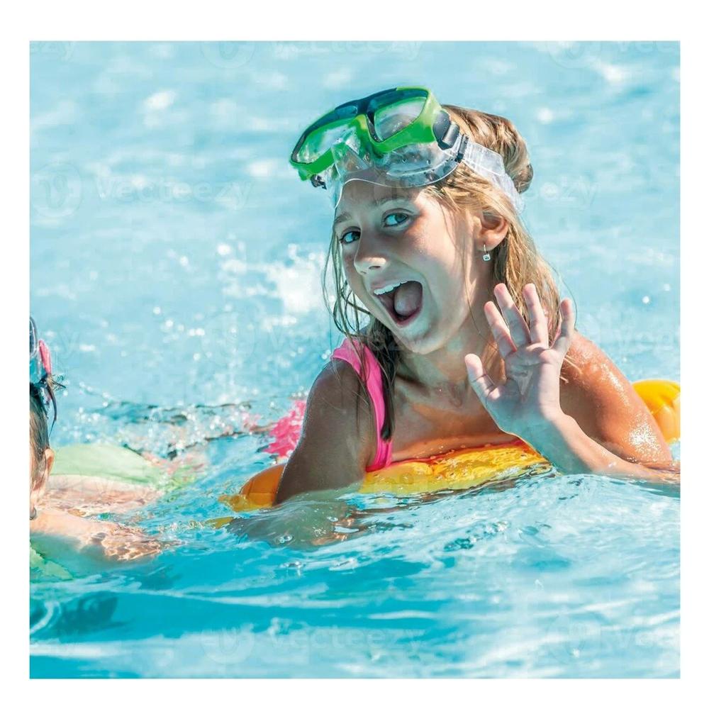 Set de Buceo 3pcs con Mascara Tubo y Aletas para Uso en Mar