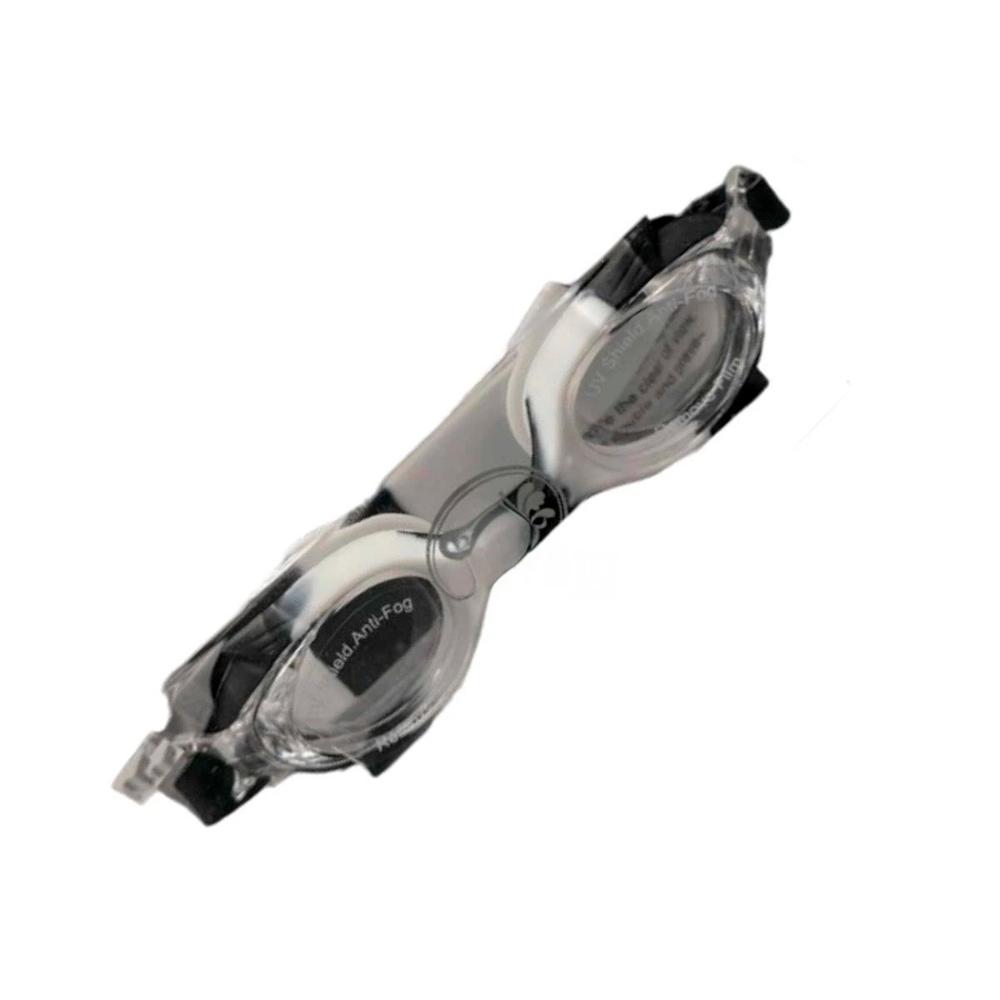 Visor de Natacion Negro y Blanco para Ninos en Piscina Y+Regalo Sticker