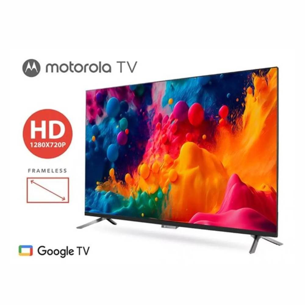 Televisor Motorola 32 Smart Google TV con Bluetooth MOT32HLE11