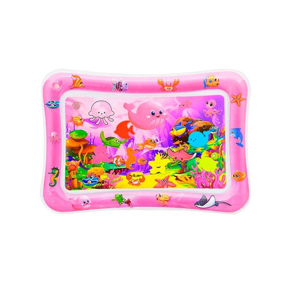 Inflable con Agua para Bebes Rosado Diseno Suave Comodo y Estable Y+Papel Regalo Inflable con Agua para Bebes Rosado Diseno Suave Comodo y Estable Y+Papel Regalo