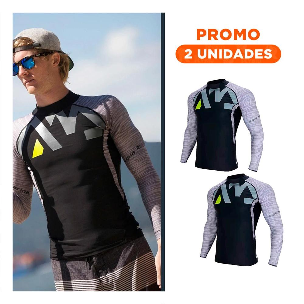 Pack2 Camiseta Casual de Nailon para Hombre con Diseño Sencillo y Comodo Pack2 Camiseta Casual de Nailon para Hombre con Diseño Sencillo y Comodo