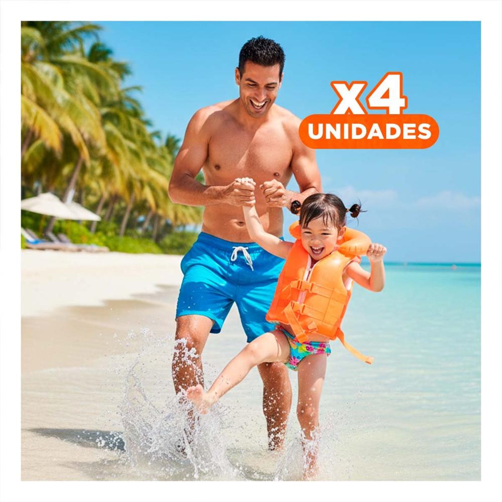 Pack4 Chaleco Acuatico Infantil 58671np 50x47 CM para Piscina y Patio Pack4 Chaleco Acuatico Infantil 58671np 50x47 CM para Piscina y Patio