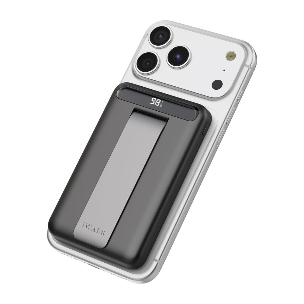 Batería MagSafe iWALK 10K con Stand para iPhone 12 al 16