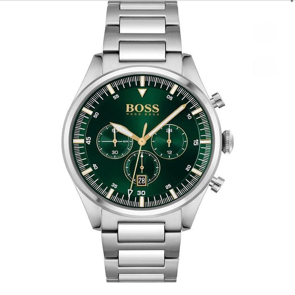 RELOJ HUGO BOSS CHAMPION ESFERA VERDE CRONOGRAFO