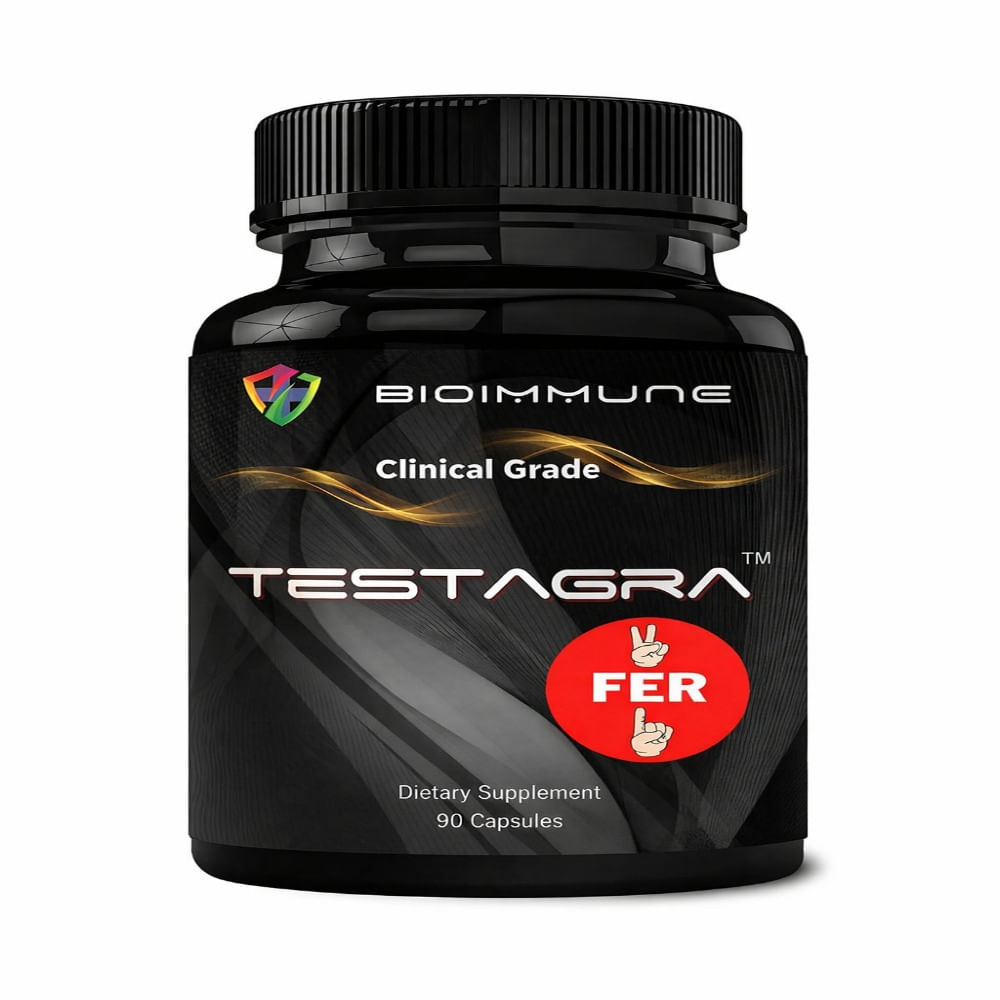 BioImmune Testagra Clinical Grade Suplemento Alimenticio 90 Cápsulas