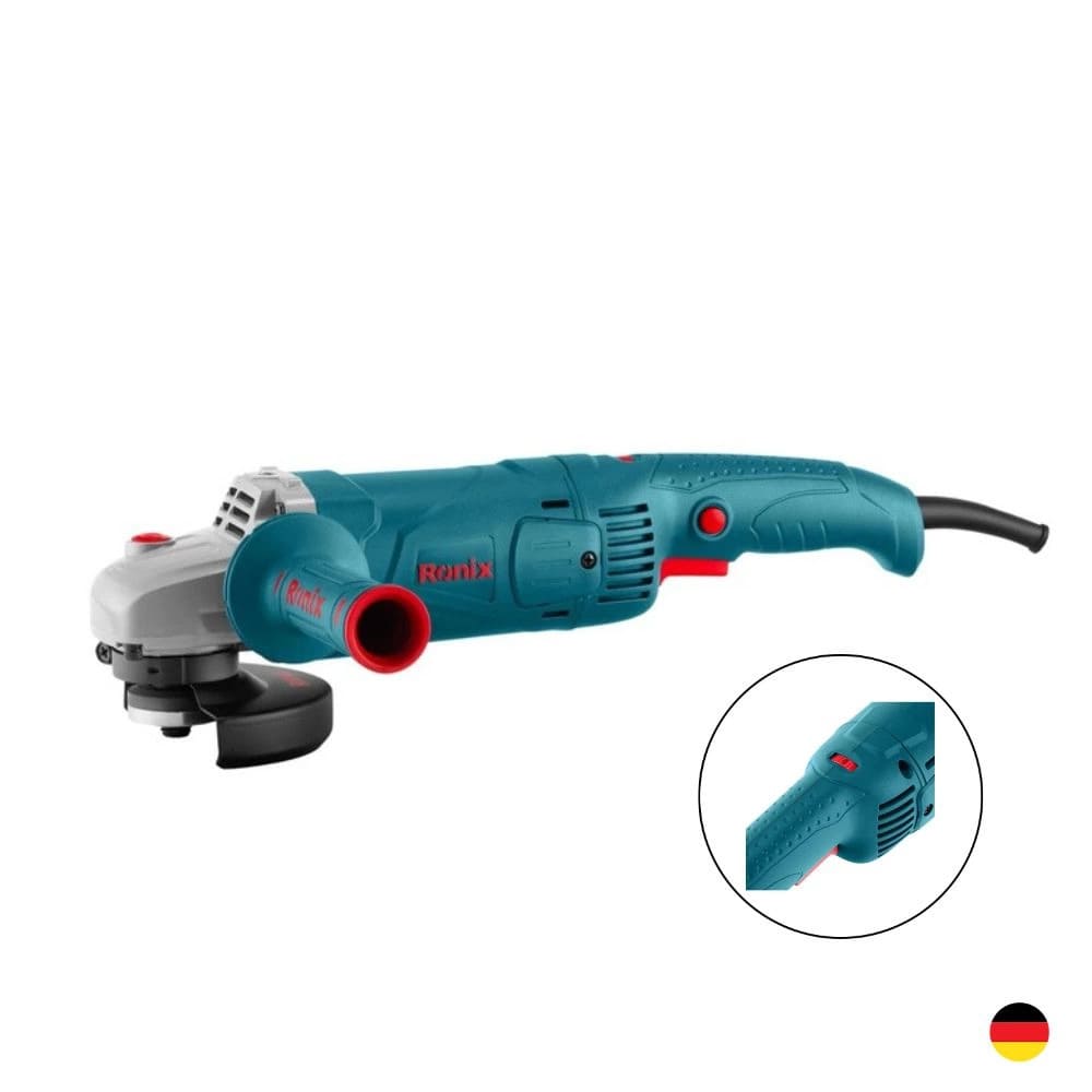 Amoladora Angular 5'' 1500W Ronix 3165 Velocidad Variable