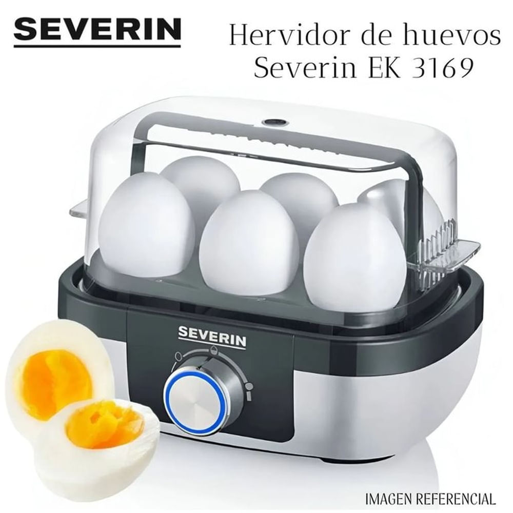 Hervidor de Huevos SEVERIN EK 3169 - Negro