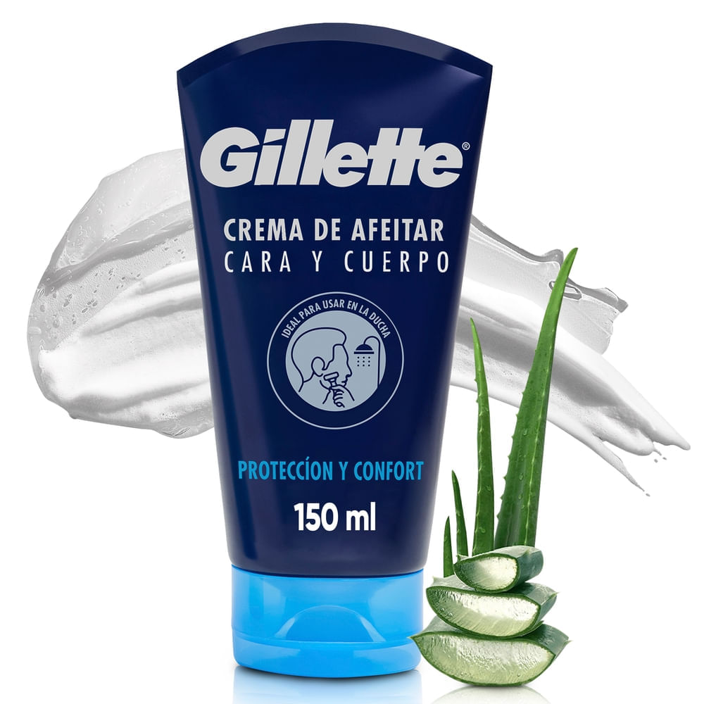Crema para Afeitar Cara y Cuerpo GILLETTE Corporal Frasco 150ml Crema para Afeitar Cara y Cuerpo GILLETTE Corporal Frasco 150ml