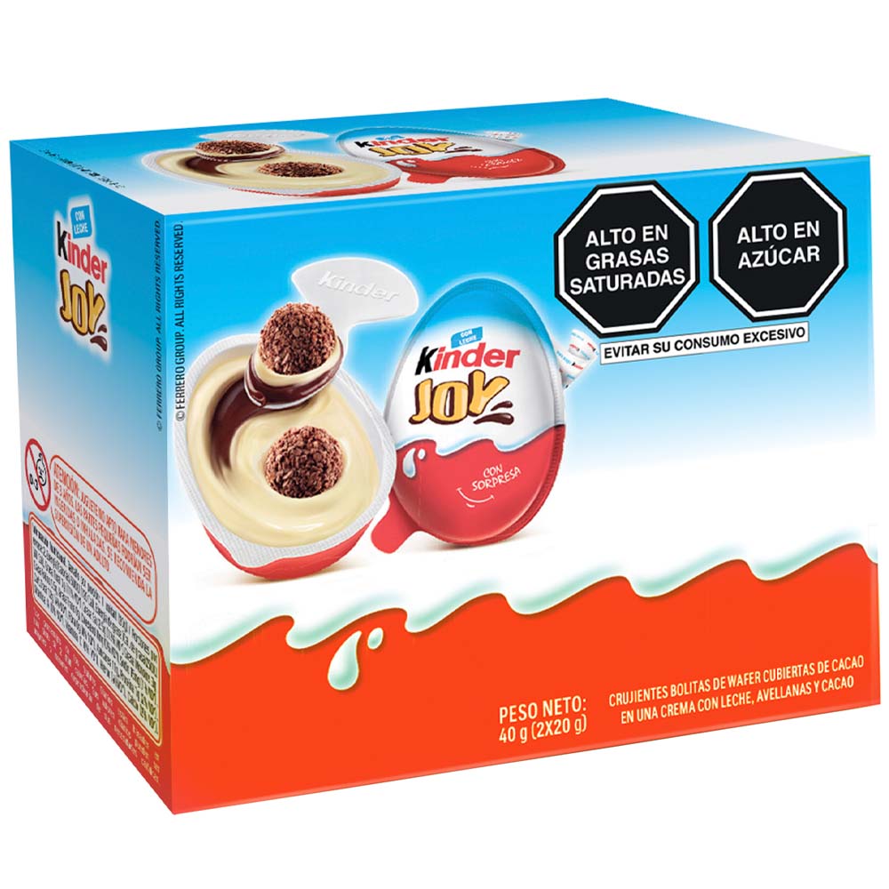 Chocolate KINDER JOY Niño Caja 40g