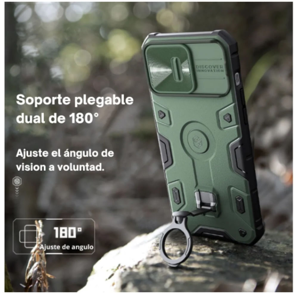 Case Camshield Armor para Iphone 14 Pro - VERDE
