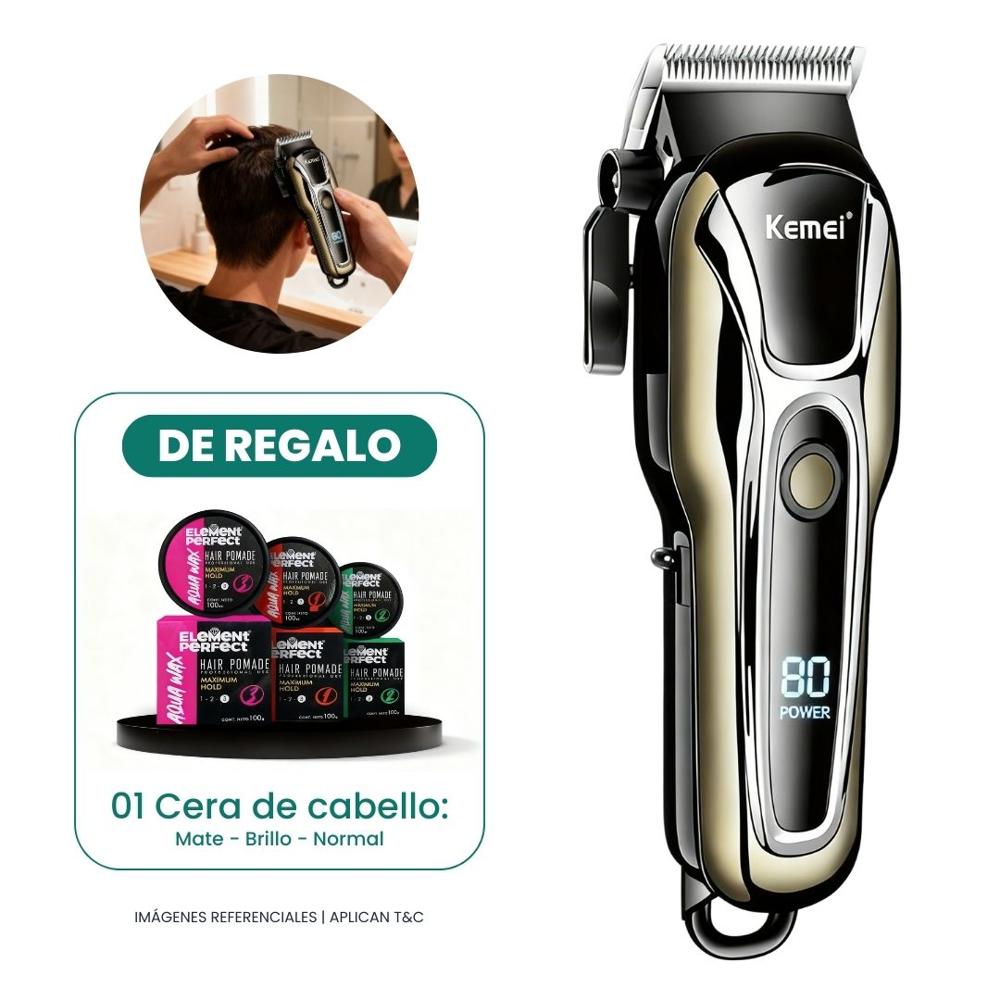 Cortadora Profesional de Cabello Kemei Clipper KM-1990