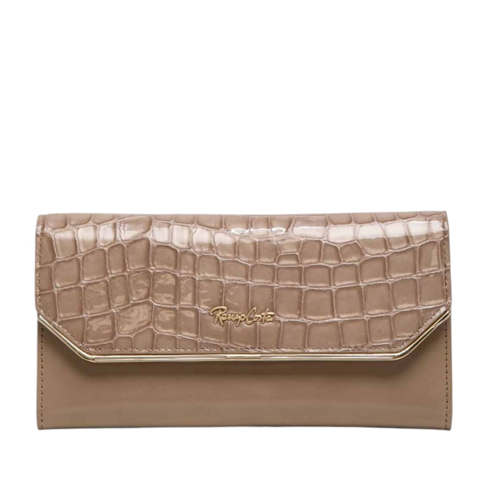Billetera para Mujer Croco Luxe Clutch Renzo Costa Wpd 2506 71425 Marmo 24419 Marmo Lux