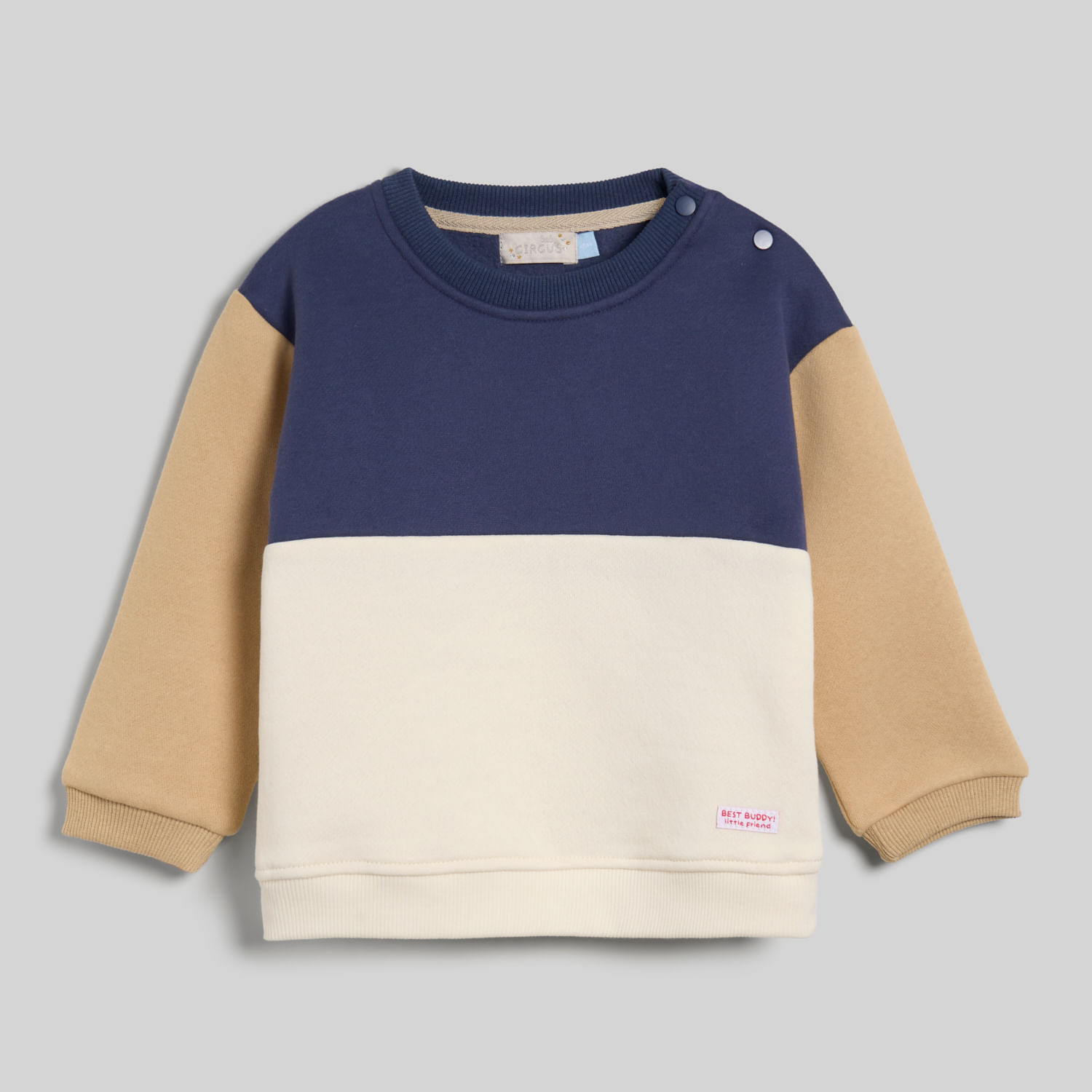 Polera Para Bebé Niño Best Buddy Block Baby Circus