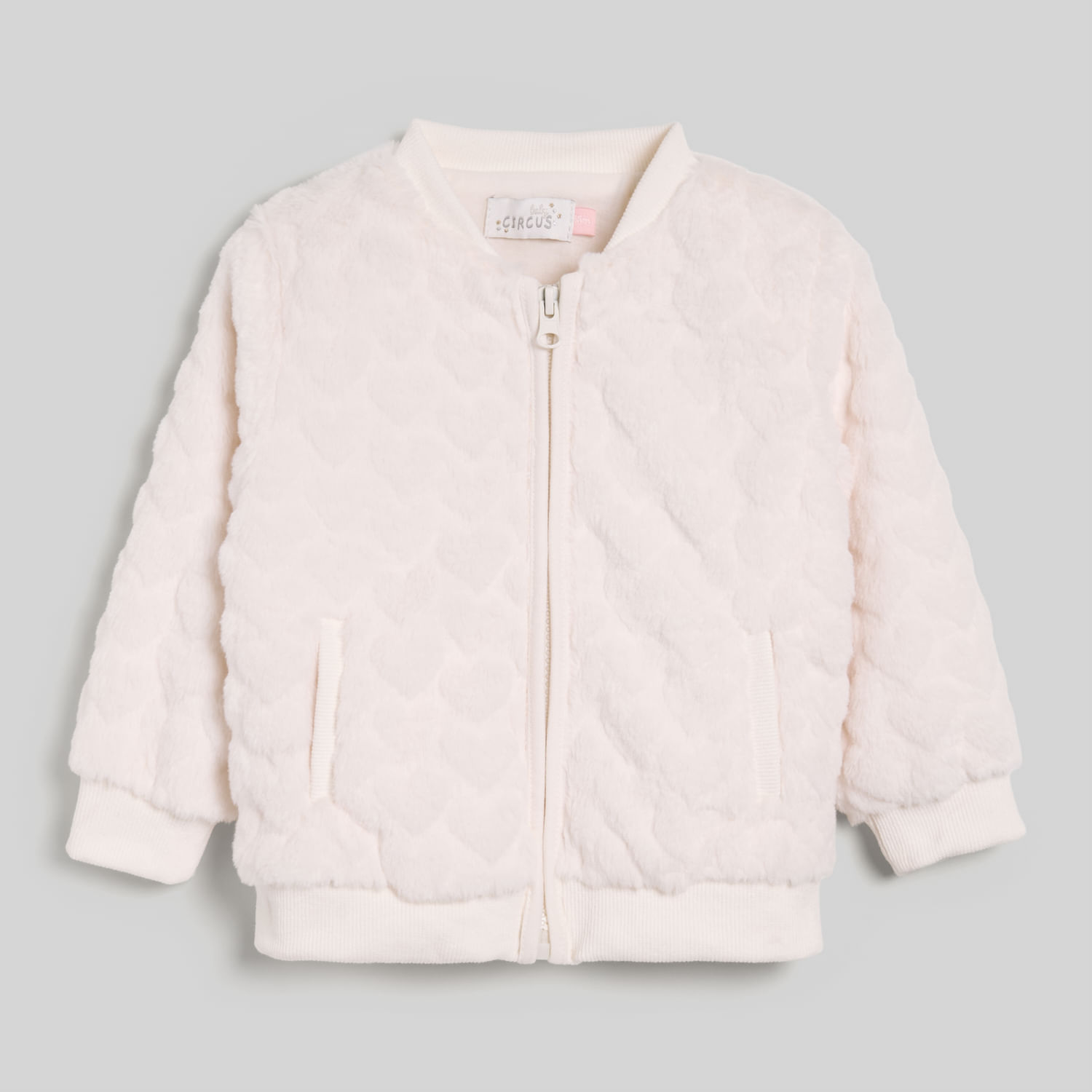 Polera Para Bebe Niña Heart Zip Baby Circus