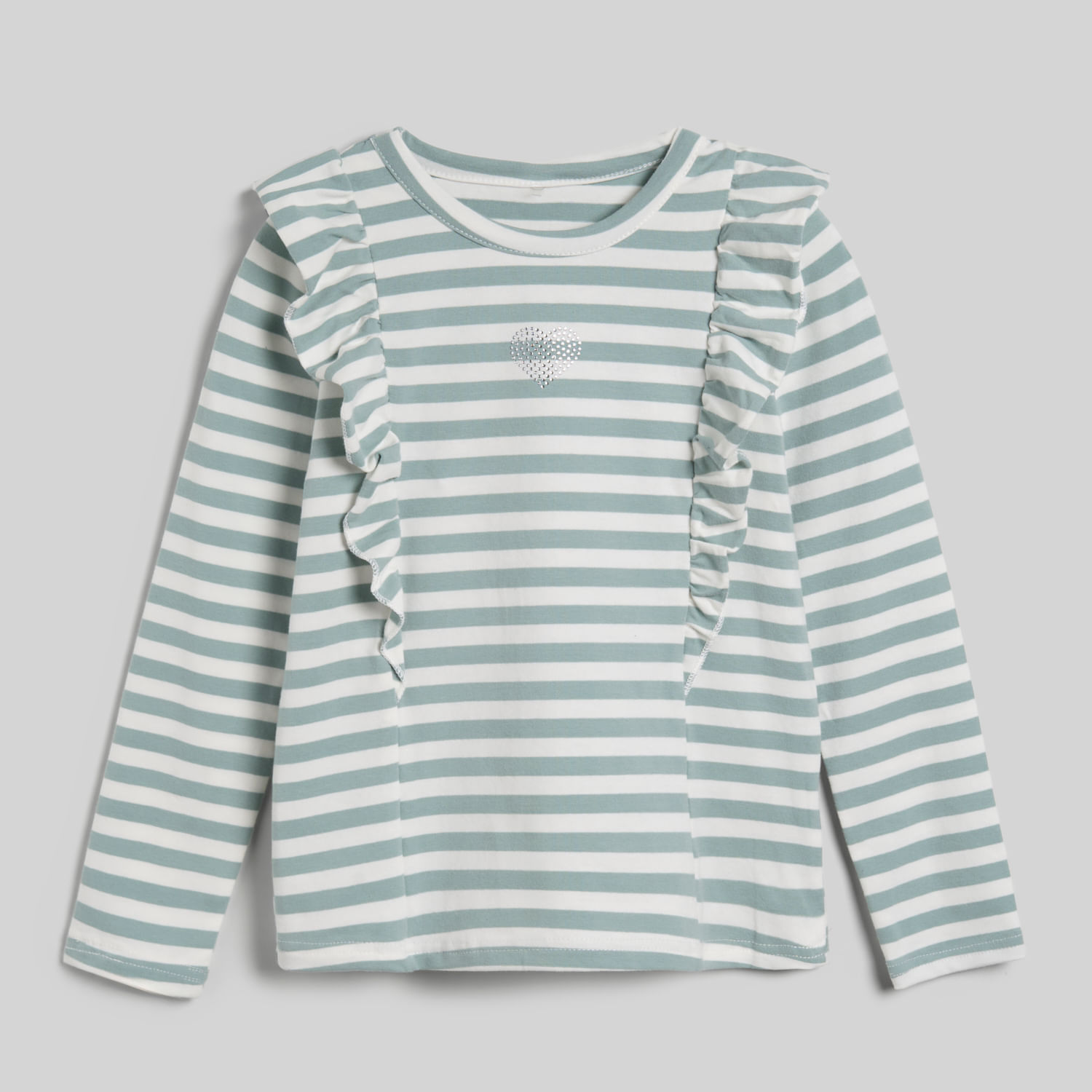 Polo Para Niña Rayas Studs Circus