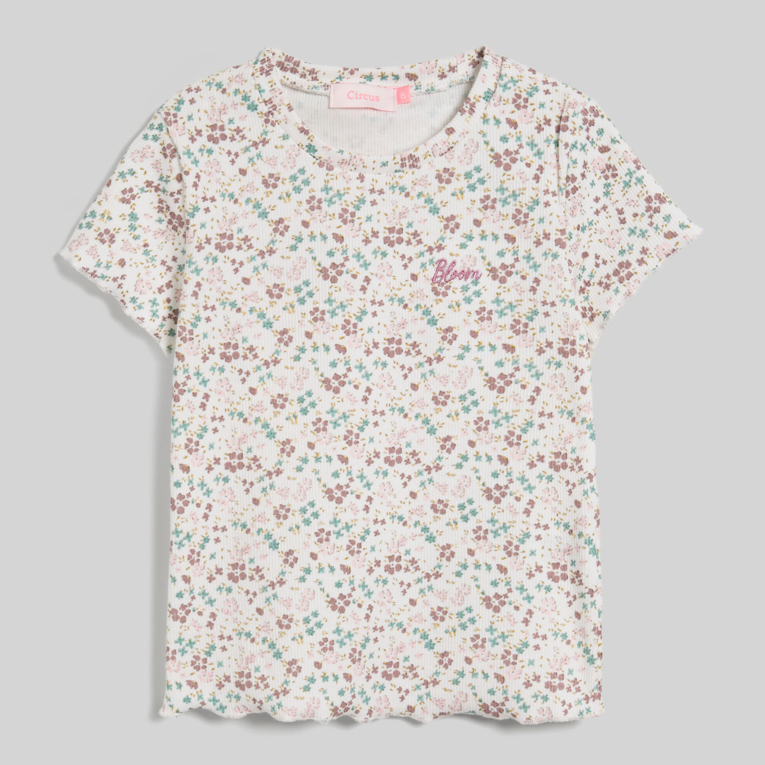 Polo Para Niña Rib Fp Garden Circus