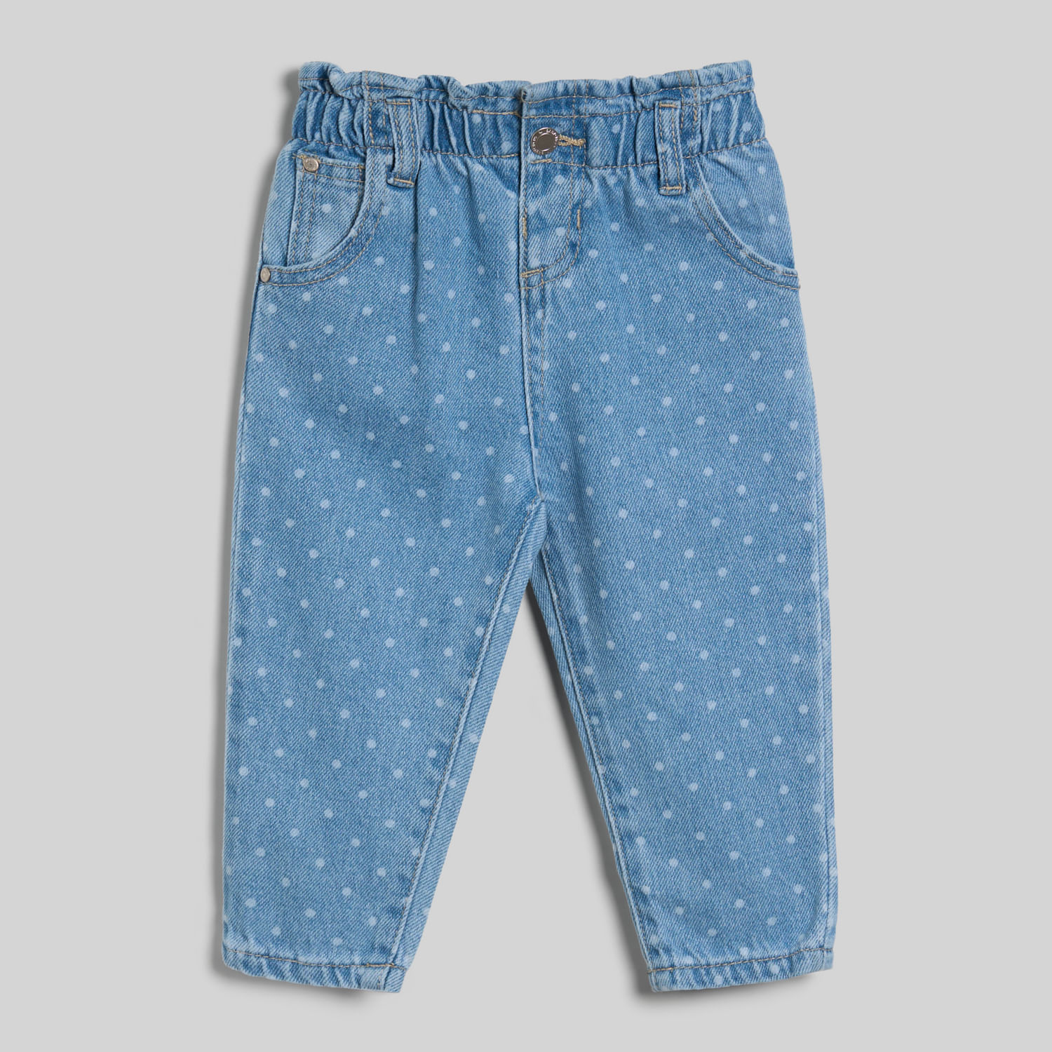 Jean Para Bebé Niña Botanic Baby Circus Baggy