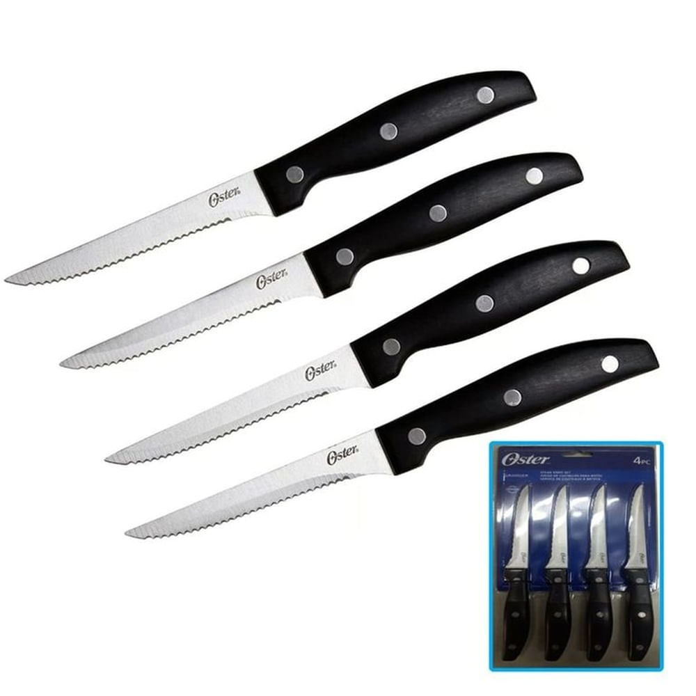Set de Cuchillos Steak Knife 4 Piezas Acero