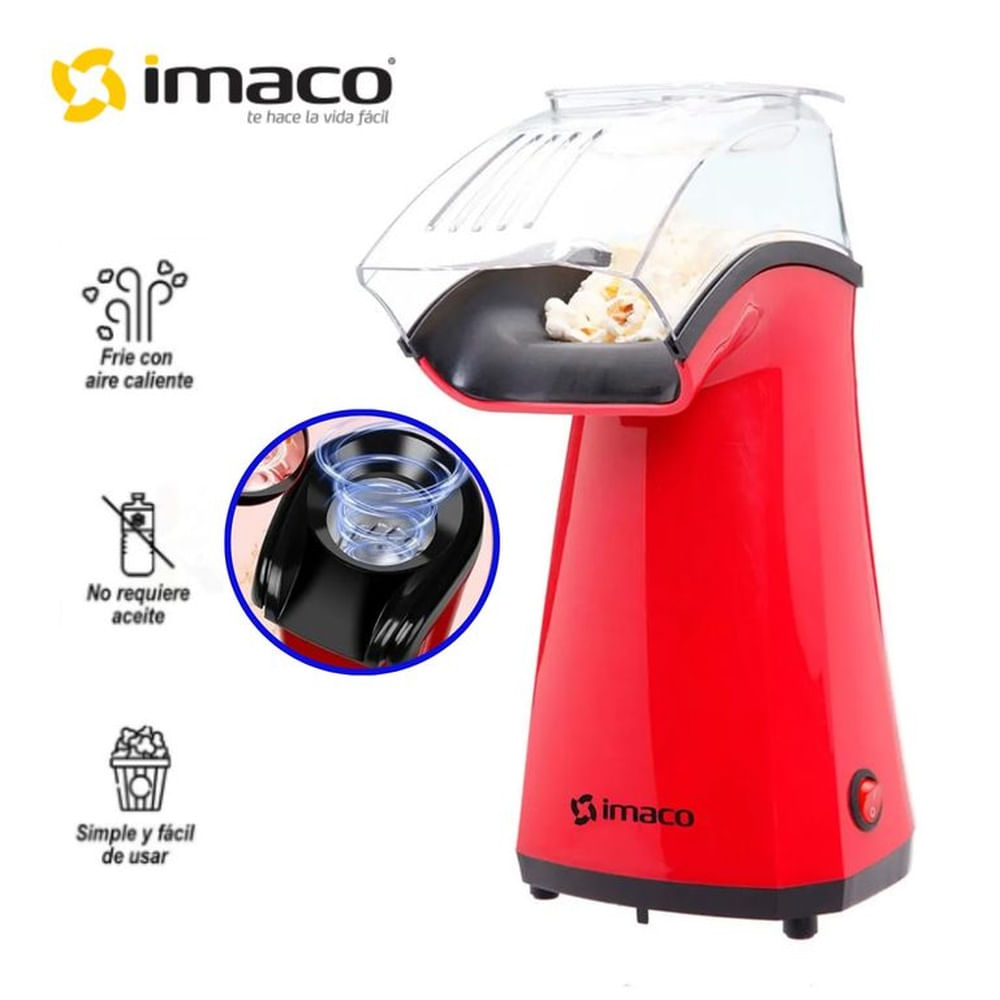 Máquina para hacer pop corn maker 1200w po120r-