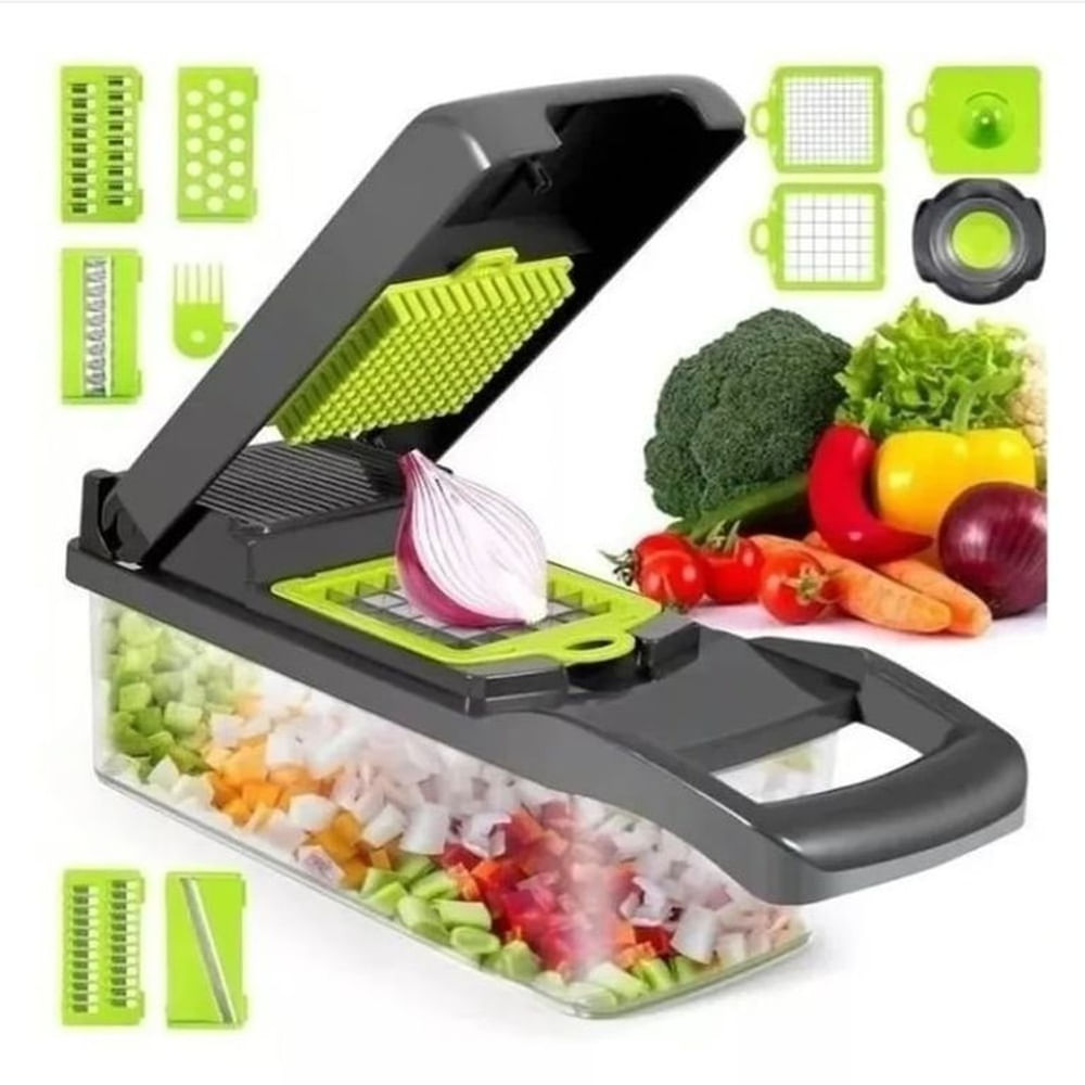 Rallador Picador Cortador Multifuncional de Frutas y Verduras