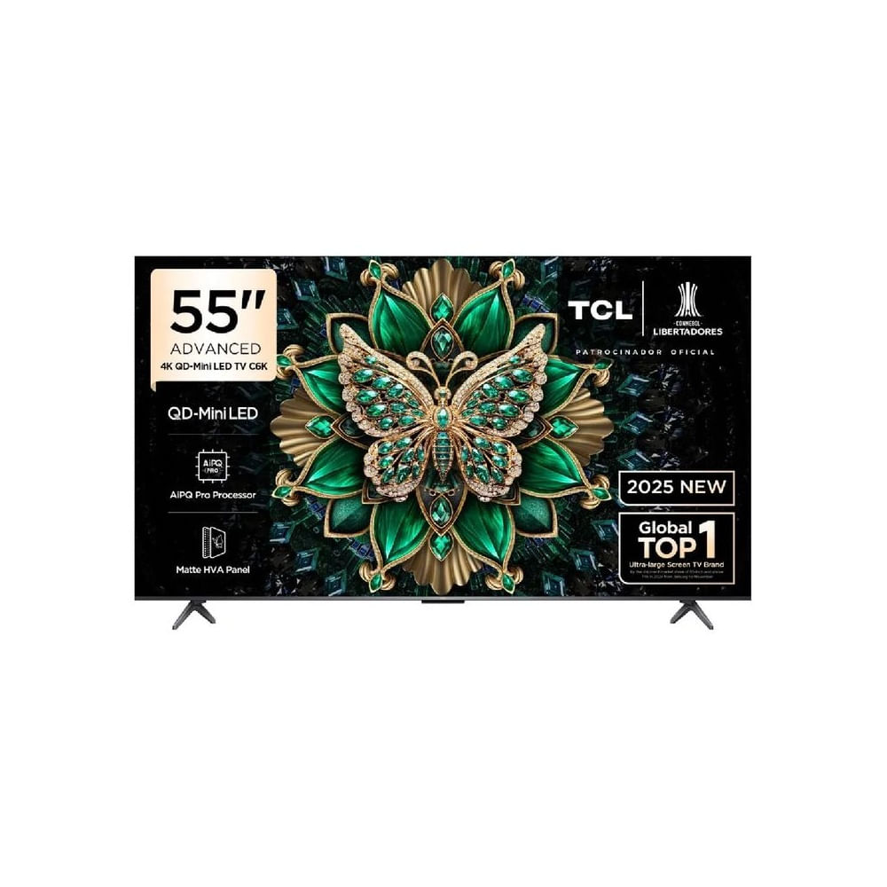 Televisor TCL 55C6K 55 4K QD Mini LED Google TV